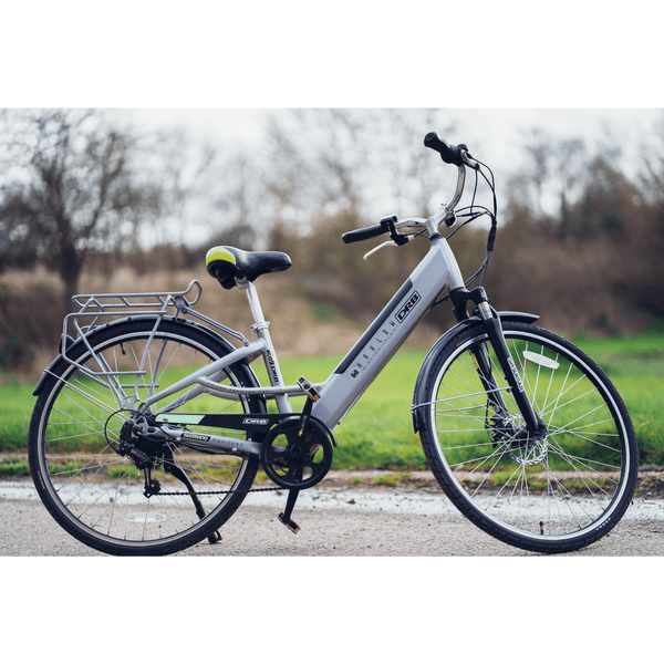 Dallingridge Harlow Step Through Hybrid Electric Bike 250W Silver  Dallingridge   