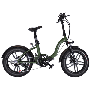 E Movement Hunter Extreme Folding Fat Tyre Electric Bike  emovement 250W 7Ah (Standard) Military Green