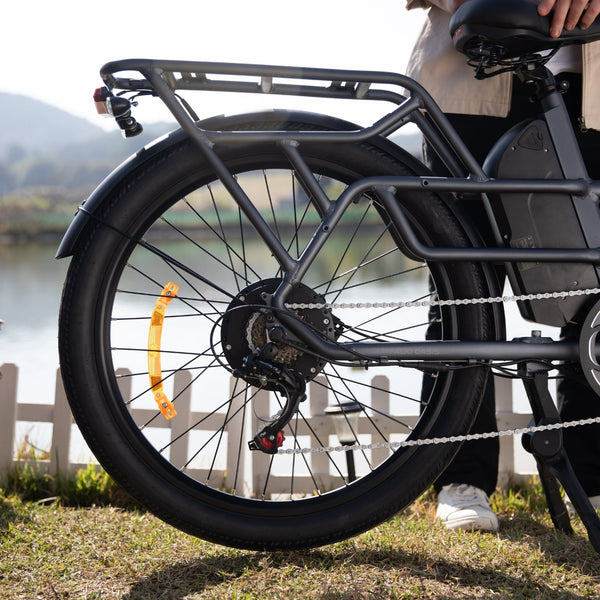 Ado Oasis 260T Dual Battery Cargo Electric Bike Grey 250W  ado   