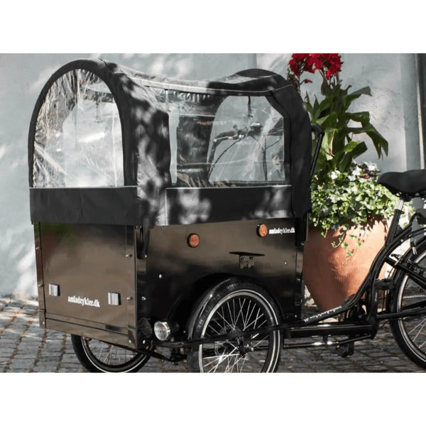 Amcargobikes Deluxe Cargo Electric Tricycle - Black  amcargobikes   