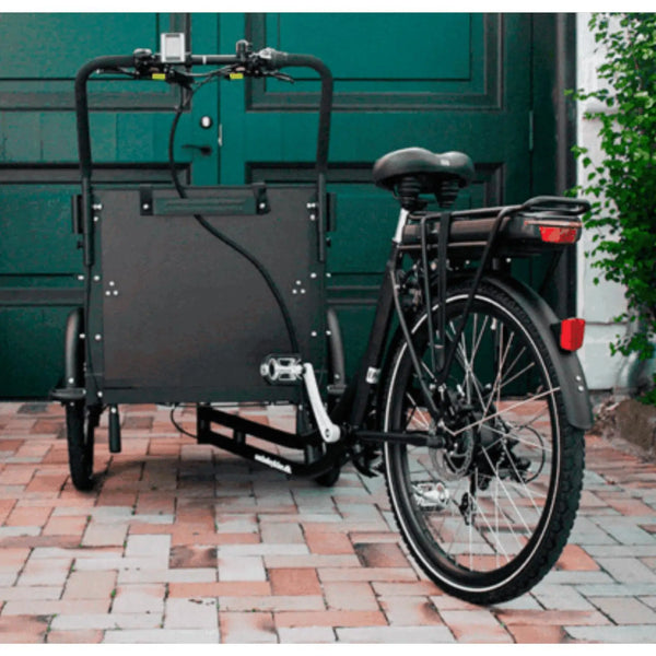 Amcargobikes Ultimate Curve Electric Cargo Tadpole Tricycle  amcargobikes   