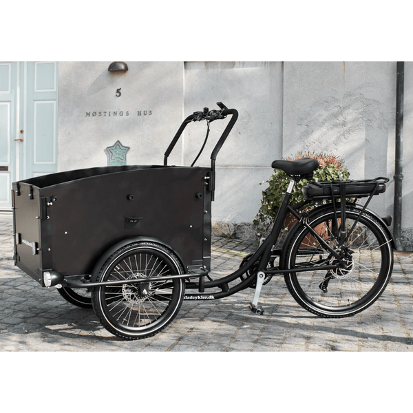 Amcargobikes Ultimate Curve Electric Cargo Tadpole Tricycle  amcargobikes   