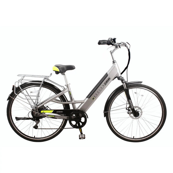 Dallingridge Harlow Step Through Hybrid Electric Bike 250W Silver  Dallingridge   