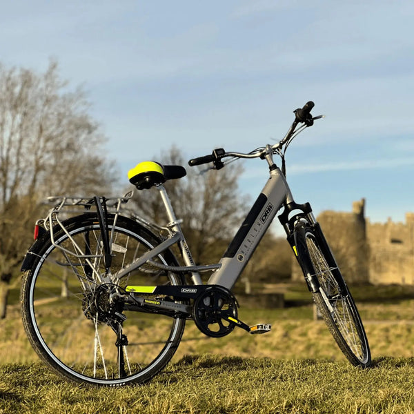 Dallingridge Harlow Step Through Hybrid Electric Bike 250W Silver  Dallingridge   