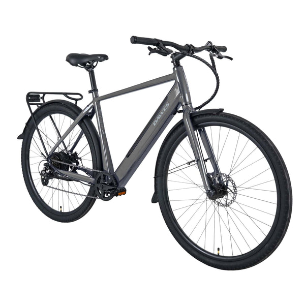 Dawes Scenic Crossbar Hybrid Electric Bike 250W Grey  dawes   