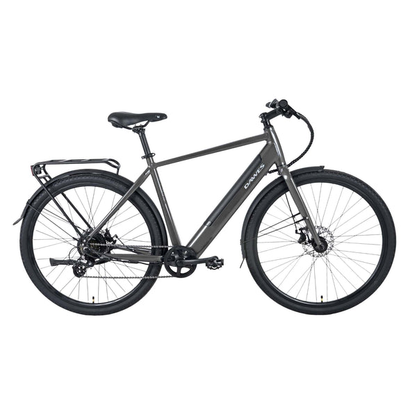 Dawes Scenic Crossbar Hybrid Electric Bike 250W Grey  dawes   