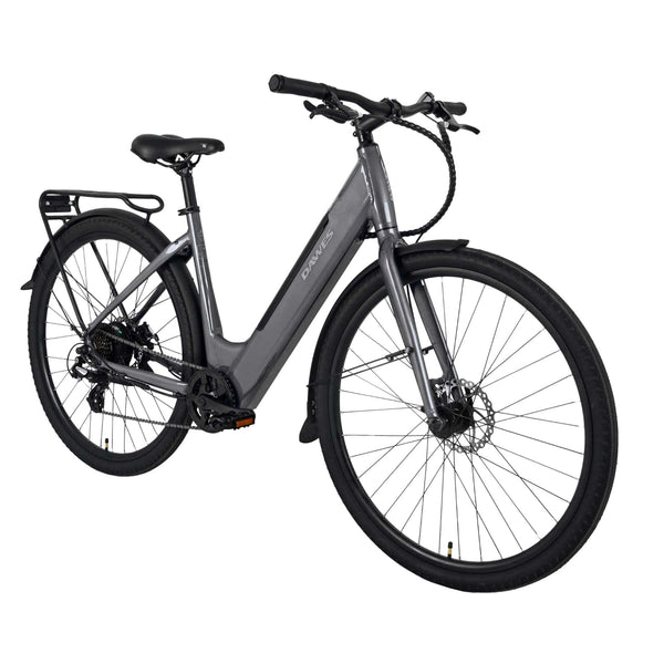 Dawes Scenic Step Through Hybrid Electric Bike 250W Grey  dawes   