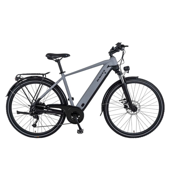 Dawes Spire 2.0 Crossbar Hybrid Electric Bike 250W Grey  dawes   