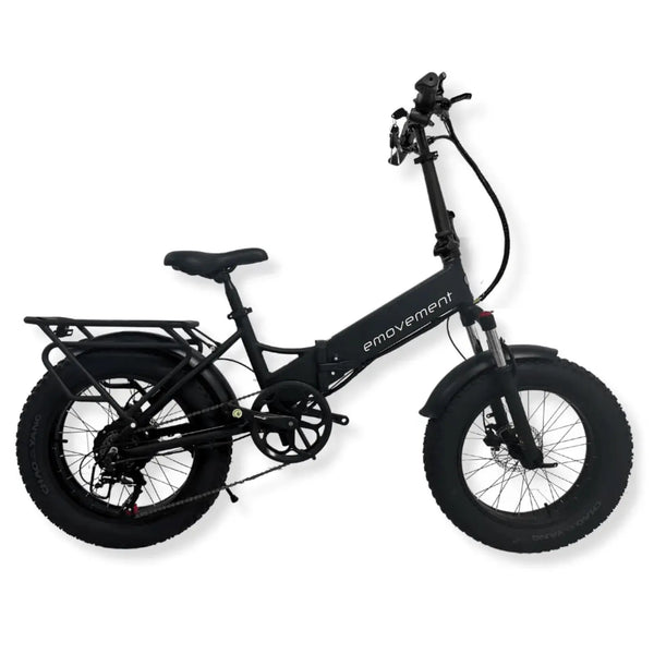 E Movement Pixie Folding Electric Bike 250W/500W  emovement 250W Black 