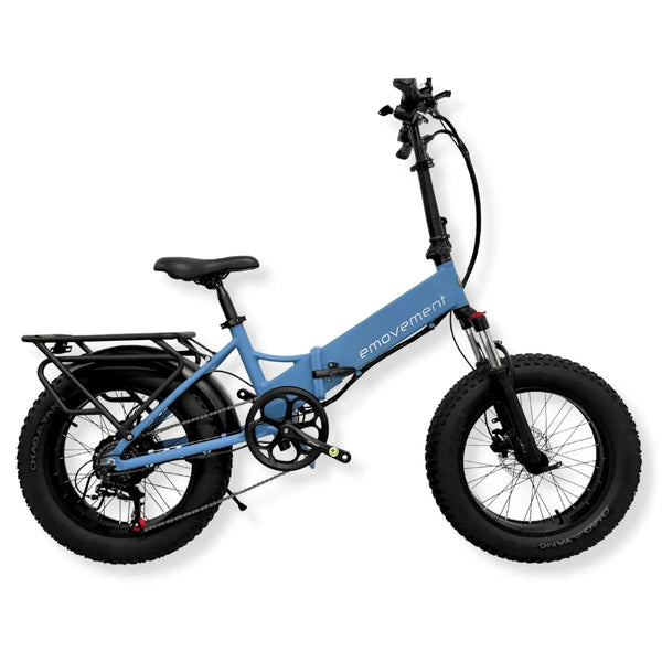 E Movement Pixie Folding Electric Bike 250W/500W  emovement 250W Sky Blue 