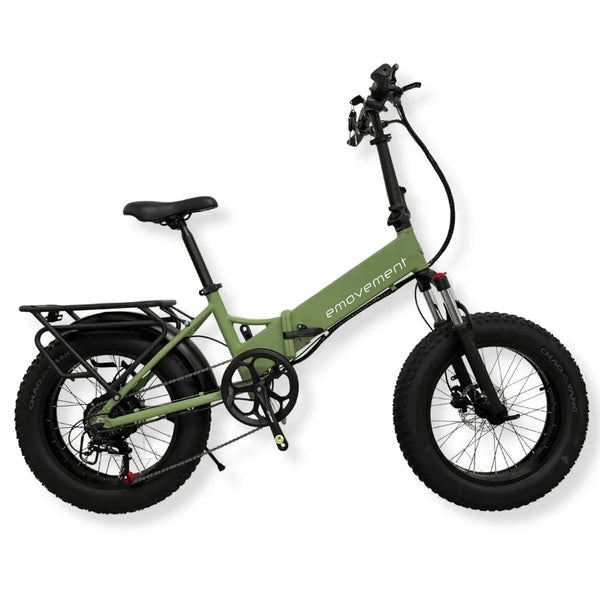 E Movement Pixie Folding Electric Bike 250W/500W  emovement 250W Clover Green 