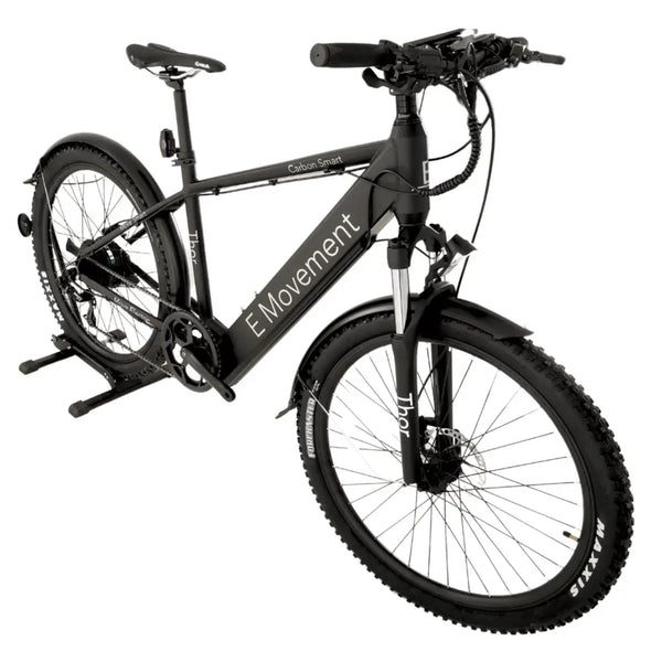 E Movement Thor Hybrid Electric Mountain Bike 250W/350W  emovement 250W Black 