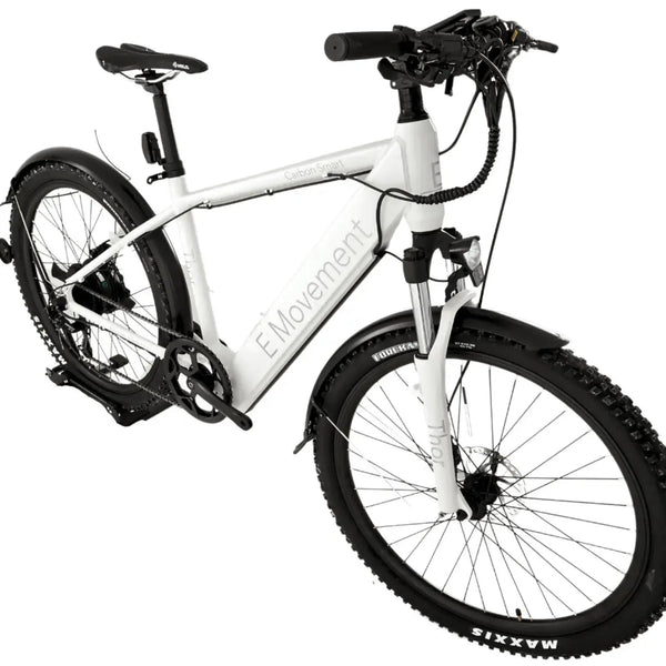 E Movement Thor Hybrid Electric Mountain Bike 250W/350W  emovement 250W White 