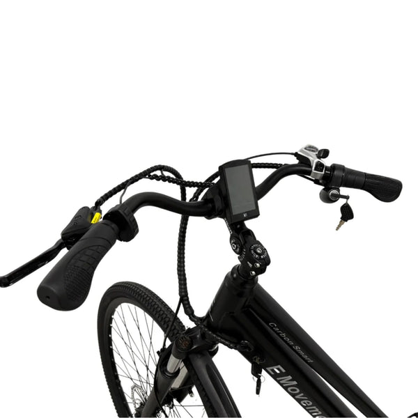 E Movement Troy City Step Through Electric Bike 250W Black emovement