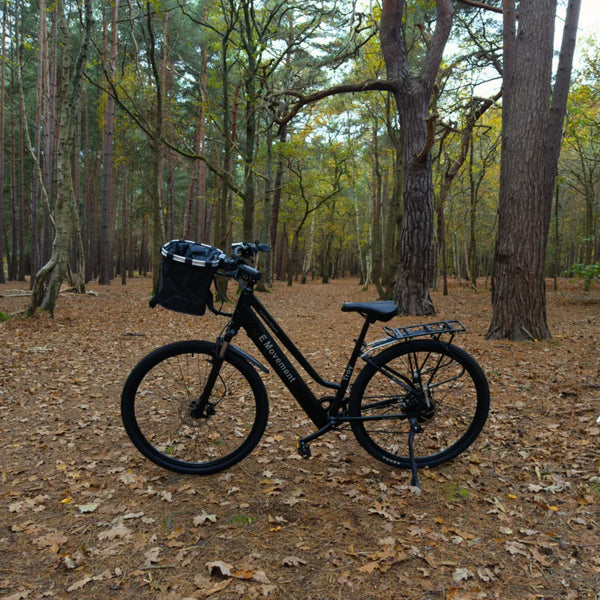 E Movement Troy City Step Through Electric Bike 250W Black emovement