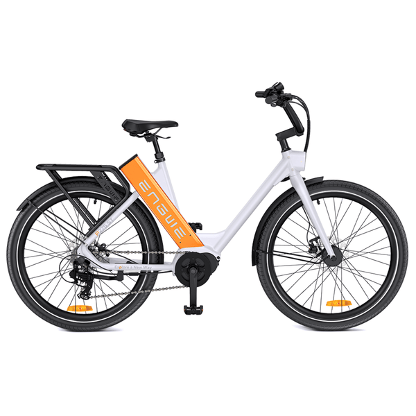 Engwe E275 Step Through Commuter Electric Bike 250W  engwe White/Orange  