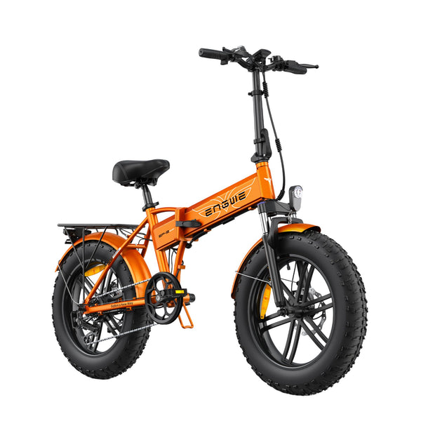 Engwe EP-2 Boost 250W Folding All-Terrain E-Bike – 120KM Range engwe Orange