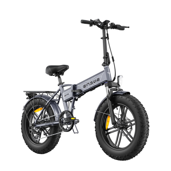 Engwe EP-2 Boost 250W Folding All-Terrain E-Bike – 120KM Range engwe Grey