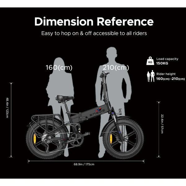 Engwe Engine X Fat Tyre Folding Electric Bike 250W  engwe   