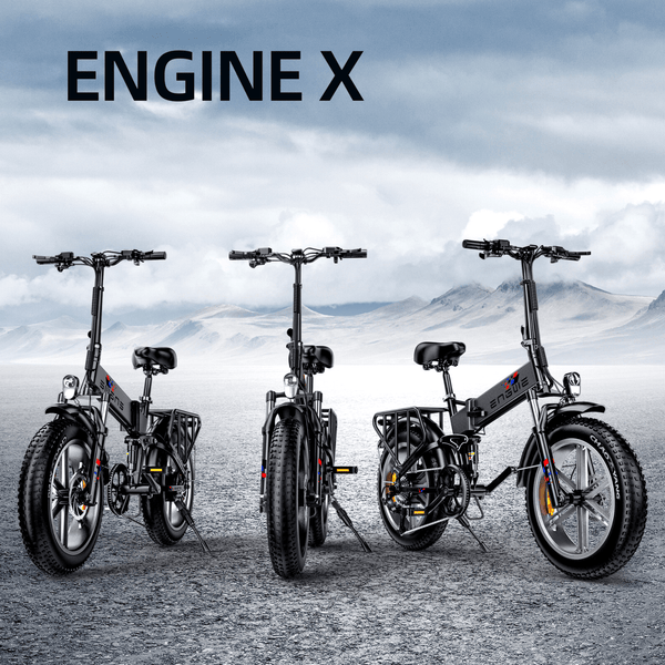 Engwe Engine X Fat Tyre Folding Electric Bike 250W  engwe   