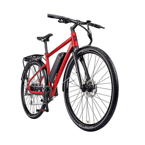 Ezego Commute EX Gents Electric Bike Matt Metallic Red 250W  ezego   