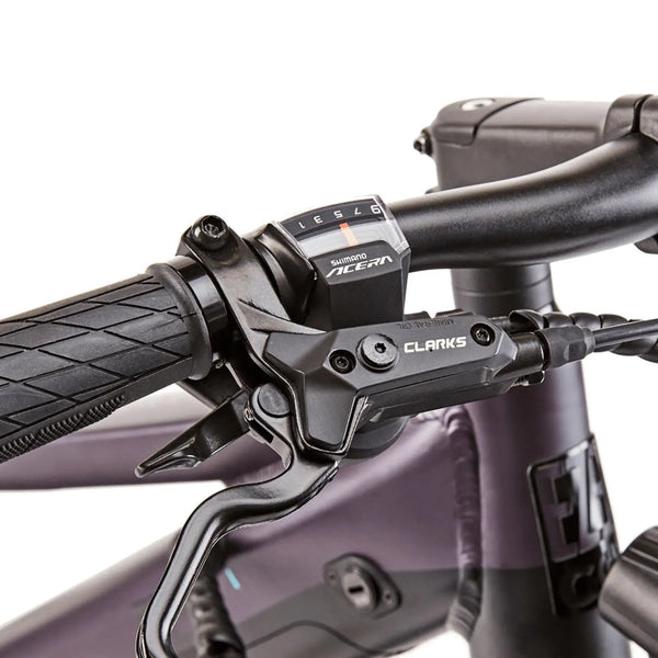 Ezego Commute INT Unisex Electric Bike Purple/Black 250W  ezego   