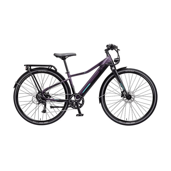 Ezego Commute INT Unisex Electric Bike Purple/Black 250W  ezego   