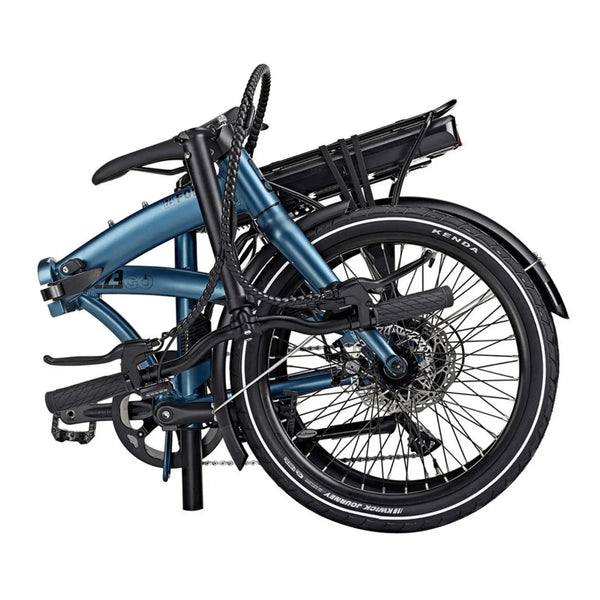 Ezego Fold Electric Bike Matt Metallic Teal 250W  ezego   