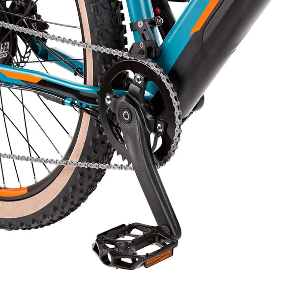 Ezego Trail Destroyer II Electric Mountain Bike Turquoise/Black 250W  ezego   