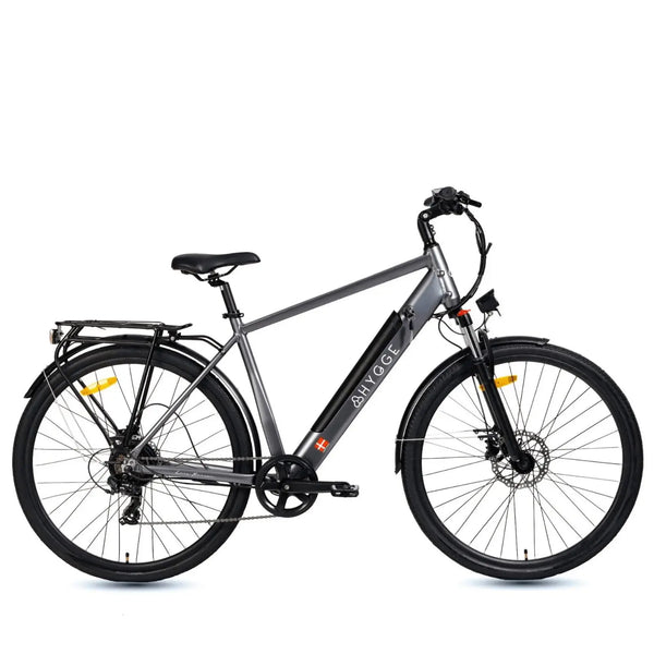 Hygge Aarhaus Commuter Electric Bike Graphite Grey 250W  hygge   