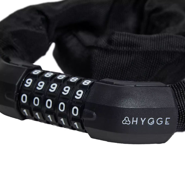 Hygge Bike Chain Lock - Black | Secure & Durable Bicycle Lock accessories hygge