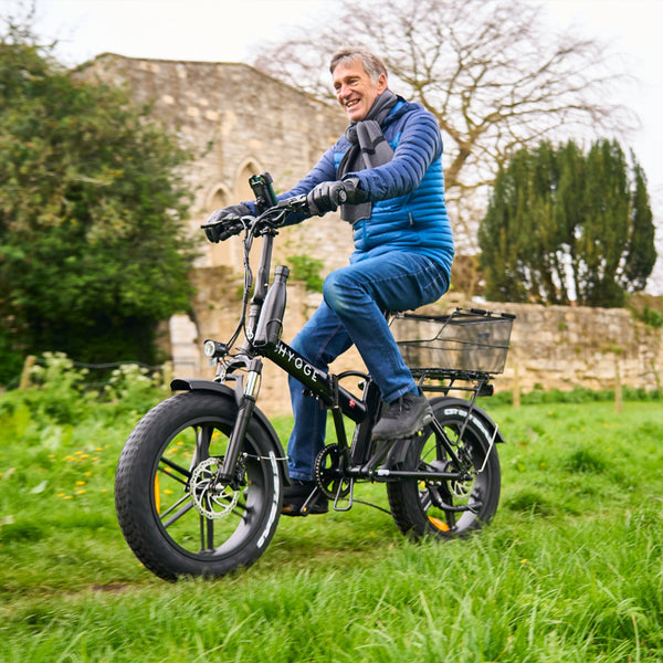 Hygge Vester Electric Bike | Foldable, 250W Motor, 80km Range, Fat Tyres hygge