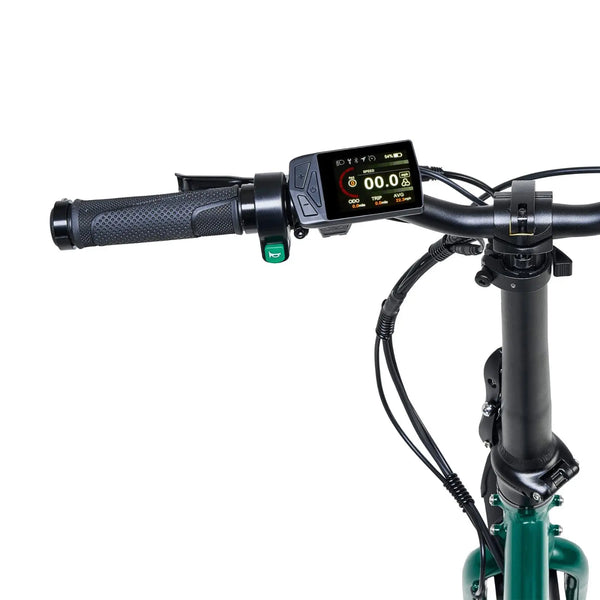 Hygge Virum Folding Electric Bike Racing Green 250W  hygge   