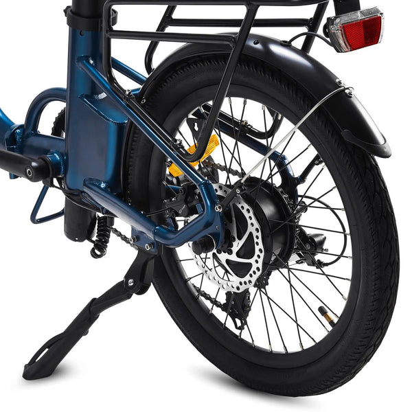 Hygge Virum Step Through Folding Electric Bike Navy Blue 250W  hygge   