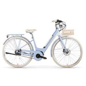 MBM E-Primavera Step Through Hybrid Electric Bike  mbm Sky Blue  