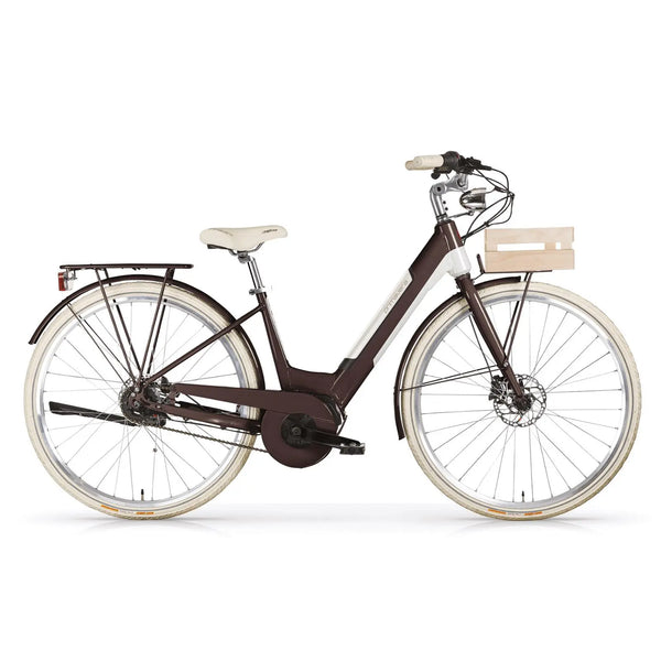 MBM E-Primavera Step Through Hybrid Electric Bike  mbm Chocolate  