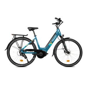 Neomouv Elaia 2 New Gen Step Through Electric Bike 250W neomouv 522Wh (50-62 Miles) 45cm Blue