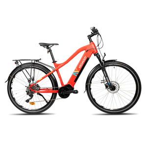 Neomouv Enara 2 TK Hybrid Electric Trekking Bike 250W  neomouv 522Wh (49-62 Miles per Charge) 45cm Red
