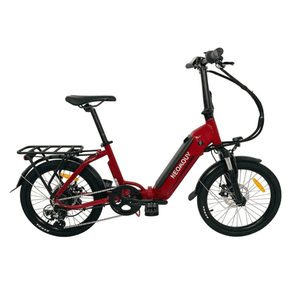 Neomouv Niveol Compact Folding Electric Bike 250W  neomouv 417Wh 35cm Red