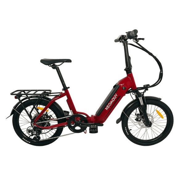 Neomouv Niveol Compact Folding Electric Bike 250W  neomouv 417Wh 35cm Red