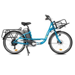 Neomouv Opia Cargo Electric Bike 250W Blue  neomouv   