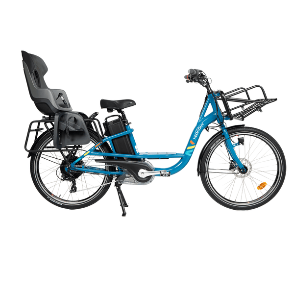 Neomouv Opia Cargo Electric Bike 250W Blue  neomouv   