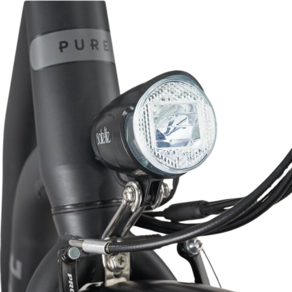 Pure Free City Step Through Hybrid Electric Bike 250W Black  pure   
