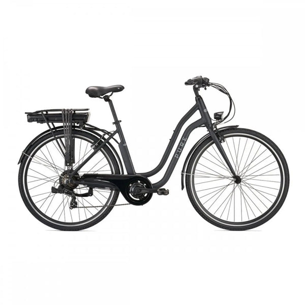 Pure Free City Step Through Hybrid Electric Bike 250W Black  pure   