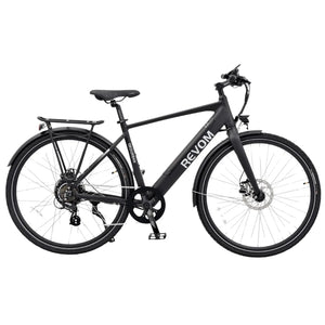 Revom EB01 Hybrid Crossbar Electric Bike 250W  revom Black  