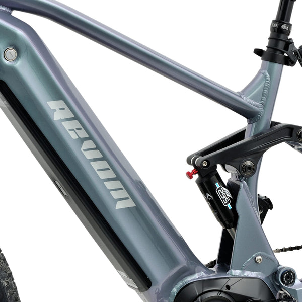 Revom M1 Full Suspension Electric MTB | 95Nm Mid-Drive Trail eBike revom