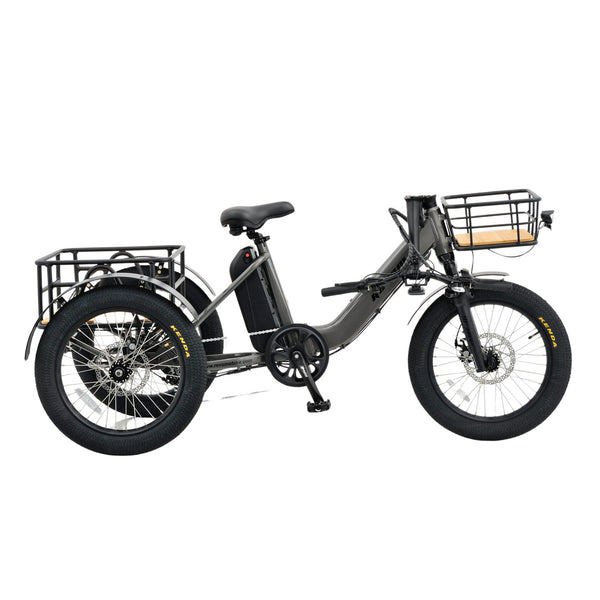 Revom T1F Folding Electric Tricycle 250W | Urban Cargo Trike revom