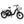 Revom T2 Fat Tyre Electric Mountain Tricycle 250W  revom Black Rear Bag (+£69) 