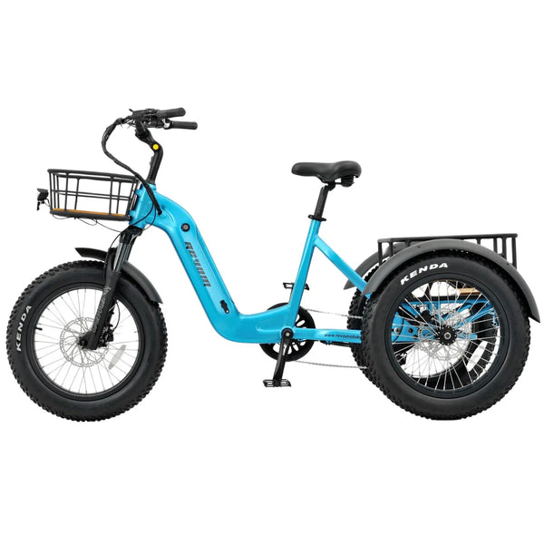 Revom T2 Fat Tyre Electric Mountain Tricycle 250W  revom   