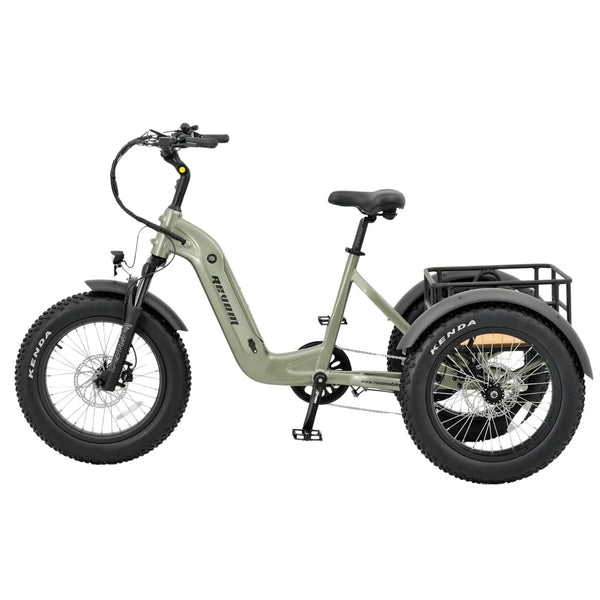 Revom T2 Fat Tyre Electric Mountain Tricycle 250W  revom   